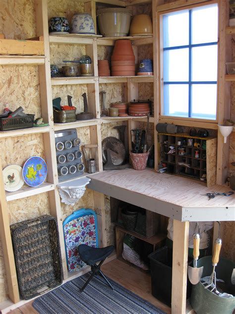tools  woodworking shop shed interior storage shed