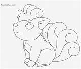 Coloring Vulpix Pages Pokemon Comments Book sketch template