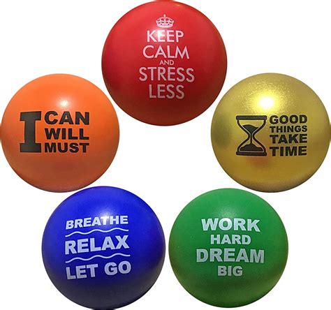 amazoncom motivational stress balls  kids  adults  pack motivate  inspire
