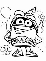 Play Doh Coloring Pages sketch template