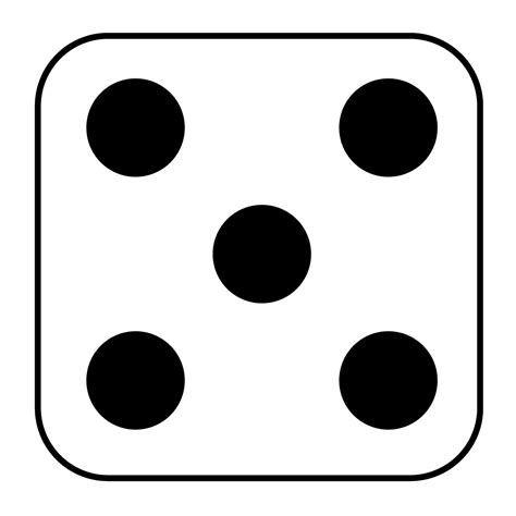 view printable dice  numbers images printables collection