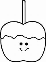 Apple Caramel sketch template