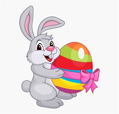 cartoon easter bunny transparent easter bunny clipart hd png