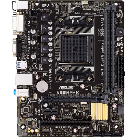 asus ahm  desktop motherboard amd  chipset socket fmplus micro atx   processor