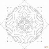 Coloring Mandala Lotus Michelle Pages Grewe Mandalas Zum Drawing Printable Choose Board sketch template