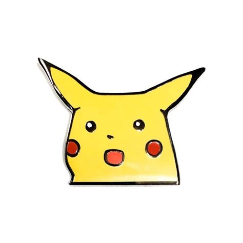 Surprise Pikachu Enamel Pin Edition Limitée Revers Etsy