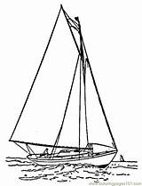Bateau Voilier Coloring Sailing Bateaux Perahu Layar Coloriages Gratuit Disegni Voile Caravelle Gambar Navi Sailboat Imprimé sketch template