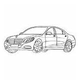Class Amg S63 sketch template