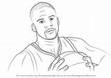 Draymond Green Basketball Drawing Draw Players Step sketch template