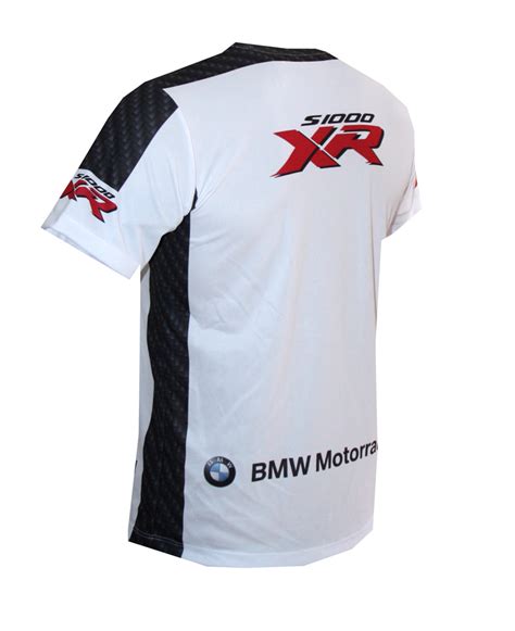bmw s1000xr t shirt with logo and all over printed picture
