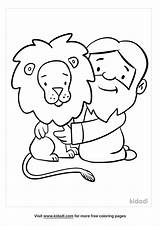 Lions Kidadl sketch template