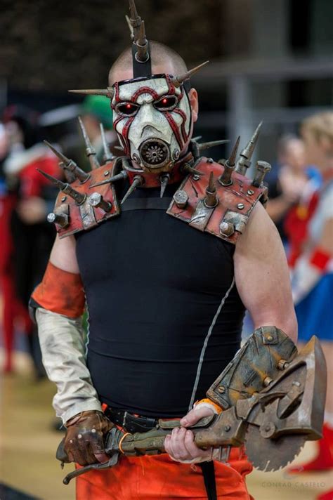 borderlands custom psycho bandit boss 9 toes cosplay mask