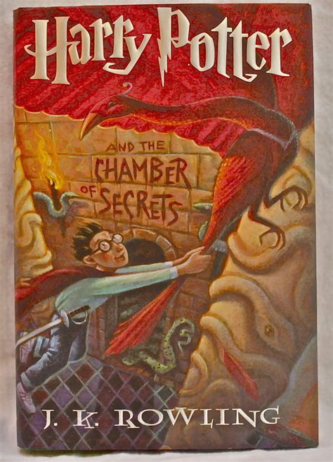 harry potter   chamber  secrets book   jk rowling