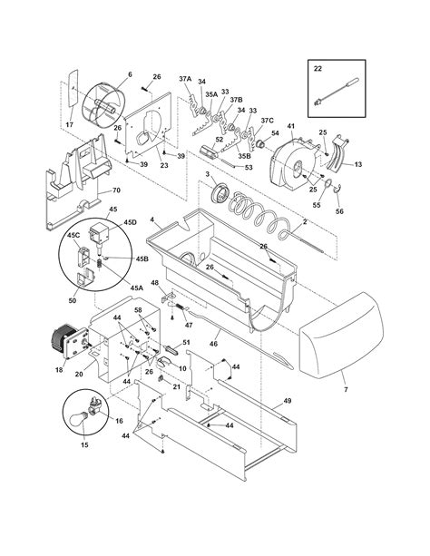 frigidaire parts  frigidaire gallery refrigerator