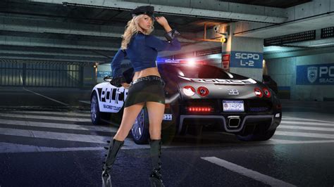 Need For Speed Hot Police Girl By Jibp7177 On Deviantart