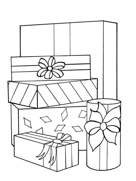 coloring pages christmas presents disney coloring pages