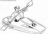 Kayak Desene Colorat Planse Trapper Canoe Animate Paginas Actionman Educative Desenhar Termos Buscados sketch template
