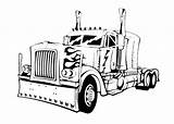 Coloring Truck Pages Optimus Prime Trucks Printable Big Ups Color Transformers Rig Print Flatbed Wheeler Drawing Trophy Lowrider Sheet Drawings sketch template