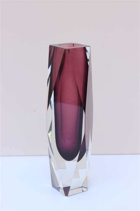 Sommerso Vase In Murano Glass 1970s Design Market