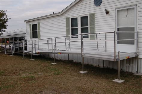 installed wheelchair ramp   access   mobile home yelp