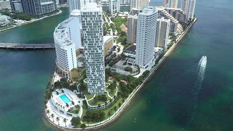 drone integrated miami high rise animation artistic visions