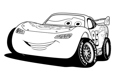 lightning mcqueen coloring pages visual arts ideas