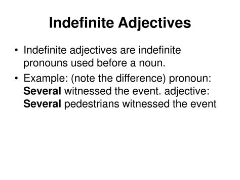 ppt nouns that behave like adjectives powerpoint presentation free