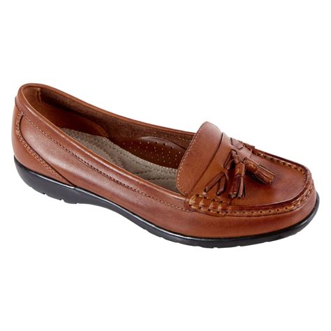thom mcan womens dacia casual comfort shoe wide width tan