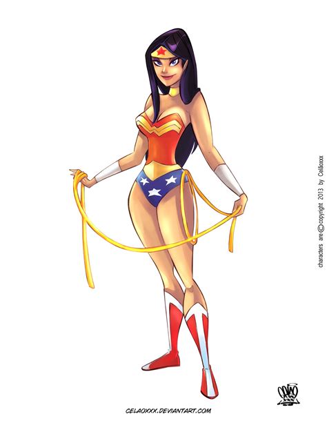 Wonder Woman Pin Up By Celaoxxx On Deviantart