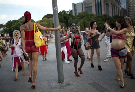 brazilian sex workers hold annual fashion show