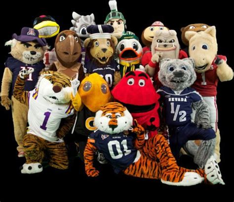 definitive ranking  college mascots