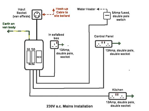 volt breaker wiring diagram