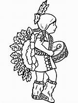 Coloring Pages Indian Printable Popular India Colouring sketch template