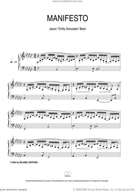 Chilly Gonzales Solo Piano Sheet Music Pdf Turtletsi
