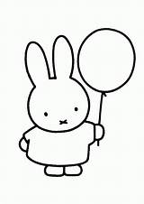Coloring Miffy Pages Popular sketch template