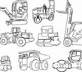 Coloring Pages Tools Construction Equipment Truck Cement Heavy Printable Drawings Site Dozer Bulldozer Getcolorings Color Getdrawings Colorings Paintingvalley sketch template