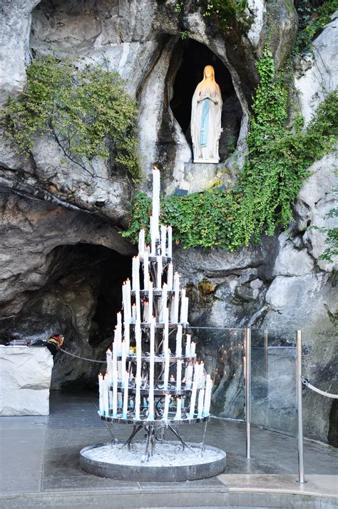 lady  lourdes grotto lourdes grotto  lady  lourdes saint mary blessed virgin mary