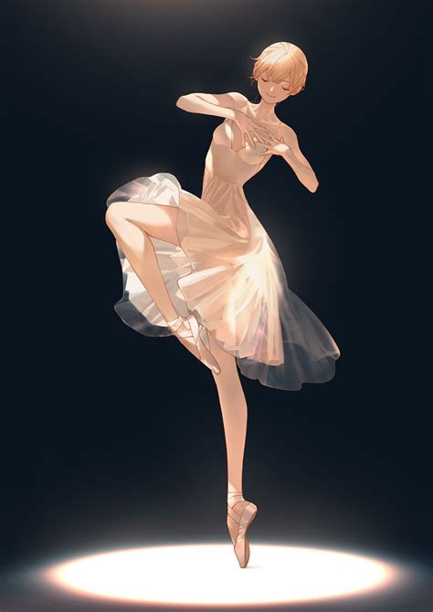 Safebooru 1girl Athletic Leotard Ballerina Ballet Slippers Bangs
