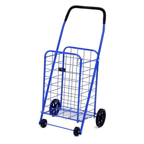 easy wheels mini  shopping cart white ct walmartcom walmartcom