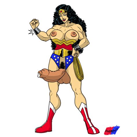 A Futa Pic Of Wonder Woman Welcome To The Futaverse
