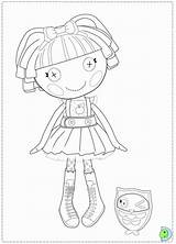 Lalaloopsy Coloring Pages Dinokids Print Comments Library Clipart Dolls Close sketch template