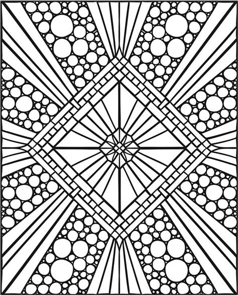 dover publications pattern coloring pages mosaic patterns