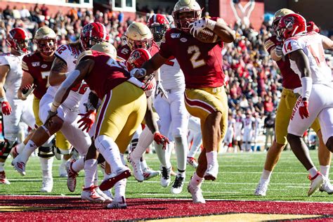 boston college football s path to a bowl the heights