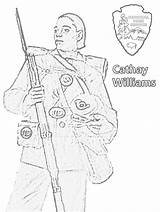 Buffalo Cathay Soldiers Charles Young Coloring Williams Book Aka William sketch template