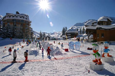 french ski resorts  families ski lifts