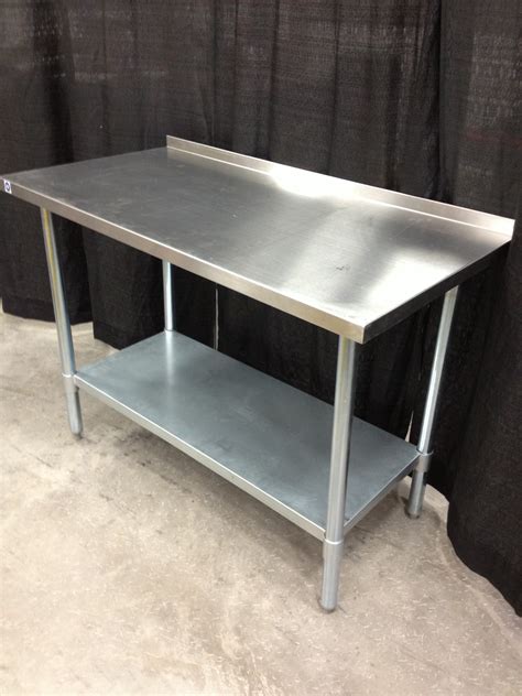 db restaurant supply stainless steel work table  undershelf