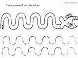 Curvas Lineas Preescolar Grafomotricidad sketch template