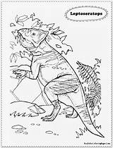 Coloring Realistic Pages Dinosaur Jungle Animal Allosaurus Template sketch template