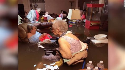 nursing home residents wait in water for rescue cnn