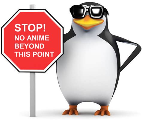 anime   point  anime penguin   meme
